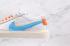 Sacai x Nike SB Blazer Low White Blue Orange Shoes BV0076-104