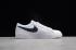 Womens Nike Blazer Low Prm V2 White Blue 454471 107