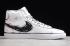 2019 Nike Blazer Mid 77 Vintage Slan Jam White Black CD9545 100