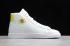 2019 Nike Blazer Mid QS HH White Sunset Fog Yellow CJ6101 101