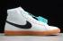 2019 Nike SB Zoom Blazer Mid ISO Orange Label White Gum CD2569 100