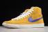 2020 Nike Blazer Mid Retro OG Swoosh Yellow Purple Suede HZ8238 700 For Sale