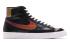 Nike SB Blazer Mid 77 Thermal Black Running Shoes CZ8653-036