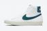Nike SB Blazer Mid 77 Vintage White Dark Teal Green Shoes BQ6806-112
