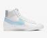 Nike SB Blazer Mid 77 White Glacier Blue Metallic Platinum DD0502-102