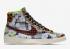 Nike SB Blazer Mid Gel Wid Print Flower Flannel Multi-Color CJ4239-981