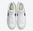 Nike SB Blazer Mid Just Do It White Black Volt Shoes DM2834-100