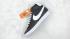 Nike SB Blazer Mid Leather Vintage Black Running Shoes 525366-002