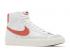 Nike Womens Blazer Mid 77 White Orange Cinnabar Mantra Sail DZ4408-100