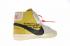 Off White Nike Blazer Studio Mid Pale Vanilla Tan Orange AA3832-700