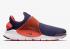 Nike Sock Dart Max Orange Midnight Navy White Running Shoes 819686-402