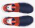Nike Sock Dart Max Orange Midnight Navy White Running Shoes 819686-402