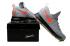 Nike KD 9 Kevin Durant Men Basketball Shoes Grey Bright Orange Black 843392