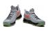 Nike KD 9 Kevin Durant Men Basketball Shoes Grey Bright Orange Black 843392