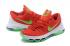 Nike KD 8 Kevin Durant Men Basketball Sneakers University Red Orange Green 749375-805