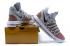 Nike Zoom KD X 10 Men Basketball Shoes Grey Deep Orange Black New