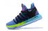 Nike Zoom KD X 10 Men Basketball Shoes Sky Blue Black Yellow