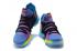 Nike Zoom KD X 10 Men Basketball Shoes Sky Blue Black Yellow