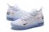 Off White X Nike Zoom KD 11 White Black AO2605