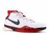 Zoom Kobe 1 White Black Varsity Red 313143-101