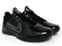 Nike Air Zoom Kobe 5 Black Out Mtllc Slvr Drk Gry Basketball Shoes 386429-003