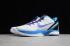 Nike Zoom Kobe 6 White Blue Purple Basketball Shoes CW2190-102