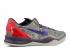 Kobe 8 Mine Grey Court Purple University Mine Grey Black Red 555035-003