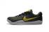 Nike Kobe Mentality 3 Men Shoes Sneaker Basketball Gridding Black Yellow White