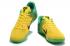 Nike Kobe 11 Elite Low All Star Oregon Ducks Yellow Green Black Men Basketball Shoes 822675