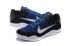 Nike Kobe XI 11 Elite Low Muse III Mark Parker Black Blue White Basketball Shoes 822675-014