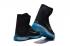 Nike Kobe X 10 Elite High Commander Black Metallic Silver Blue Lagoon 718763 004