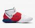 Nike Zoom Kyrie 6 USA White Blue University Red Midnight Navy BQ4630-102