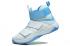 Nike Lebron Soldier 10 EP X James Kay Yow Basketball Shoes White Blue 844375