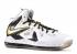 Lebron 10 PS Elite White Black Gold Metallic 579834-100