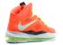 Nike Lebron 10 Gs Bright Crimson Fiberglass Blak Total Volt 543564-800