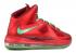 Nike Lebron 10 Gs Christmas Trmln Red University Tm 543564-601