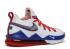 Nike Lebron 17 Low Pre-heat Tune Squad White Royal University Red Game CD5007-100