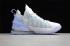 Nike Zoom Lebron 18 Play for the Future White Blue Tint CW3156-400