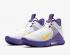 Nike Zoom LeBron Witness 4 Lakers White Voltage Purple Metallic Gold BV7427-100