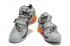 Nike Zoom Soldier 9 IX Grey Black Orange Men Basketball Sneakers Shoes 749417-802