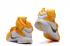 Nike Zoom Soldier 9 IX Yellow White Black Men Basketball Sneakers Shoes 749417-468