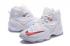 Nike Lebron XIII LBJ13 Pure White Red Men Basketball Shoes 835659