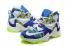 Nike Lebron XIII LBJ13 Golw Men Basketball Shoes White Blue Green Pastoral 835659