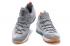 Nike LeBron 13 Low Grey Gum Stealth Grey White Bright Crimson Gum Light Brown 831925 016