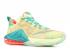 Lebron 12 Low Premium Lebronold Palmer Bright Mango Green White Lime New 776652-383