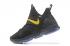 Nike Zoom LeBron XIV 14 black yellow Men basketball shoes 852405-007