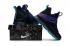 Nike Zoom Lebron XIV 14 Black Purple Blue Unisex Basketball Shoes SBR