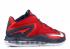 Max Lebron 11 Low Independence Day University White Red Obsidian 642849-614