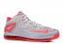 Nike Lebron 11 Low Base Grey Laser Crimson Light 642849-001