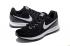 Nike Air Zoom Pegasus 34 Leather Black White Men Running Shoes Sneakers 831351